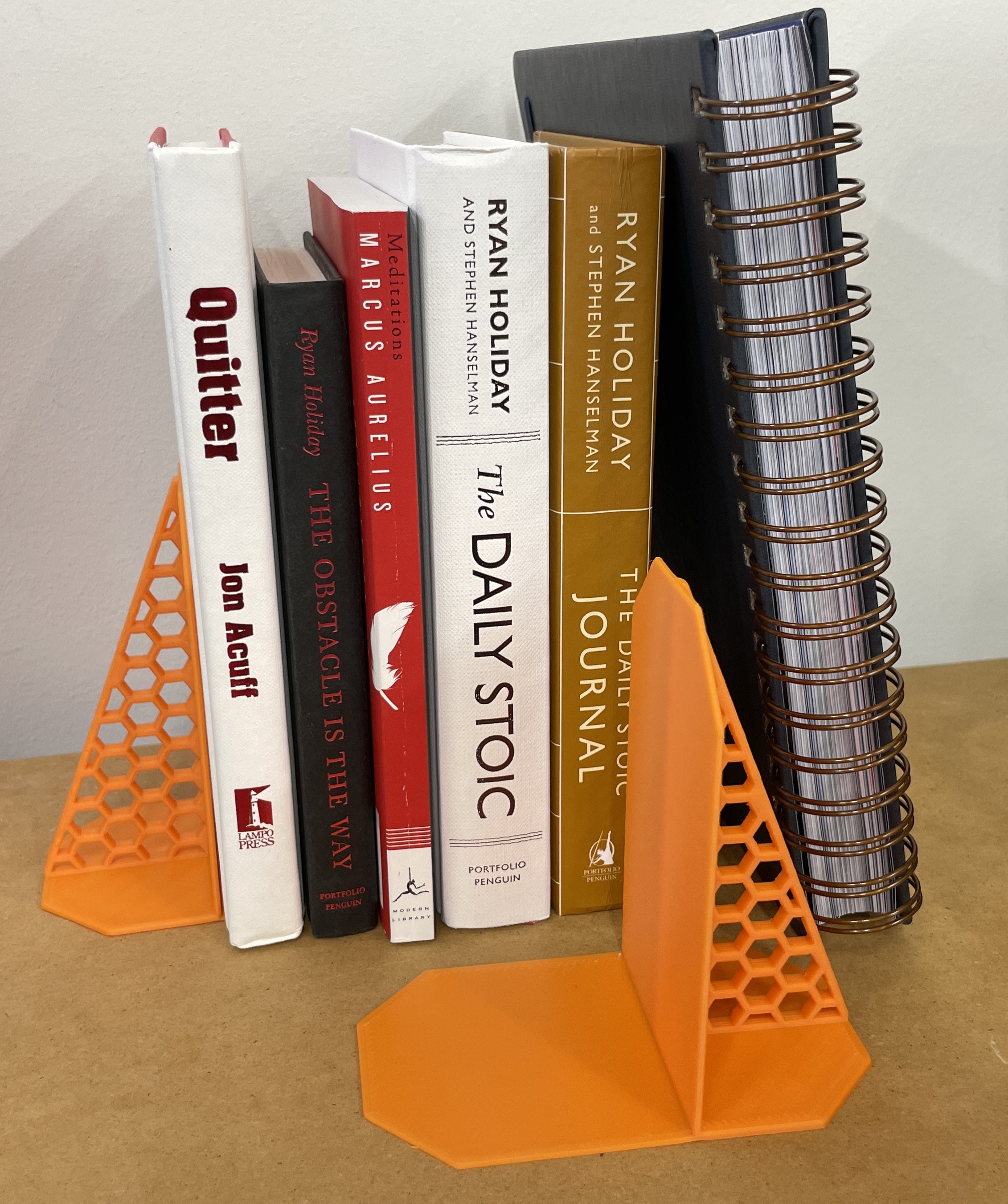 Honeycomb Bookend