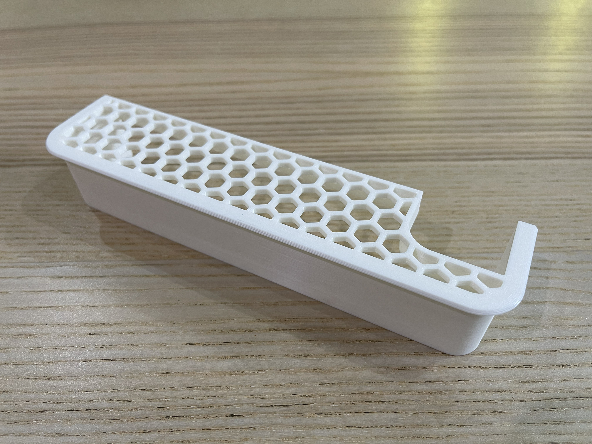 BESTÅ TV Bench - Vented Cable Grommet
