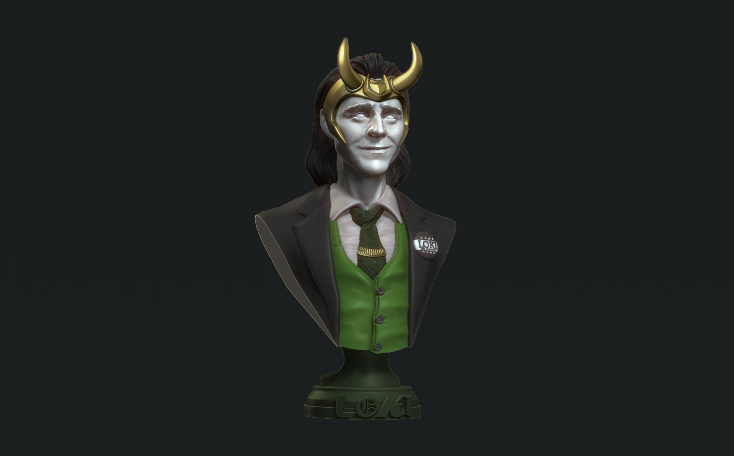 Loki bust