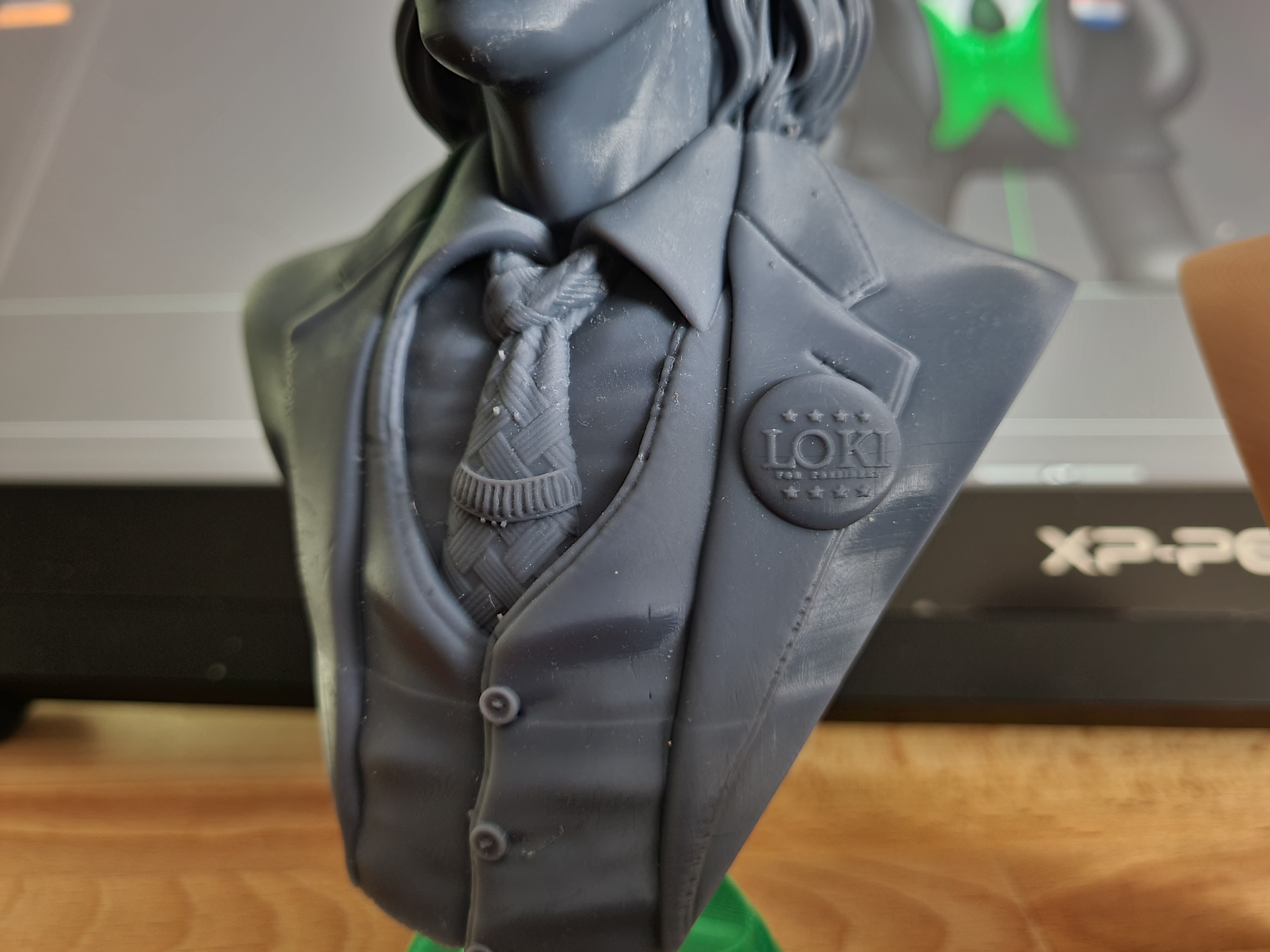 Miniatura 5 do modelo 3D Loki bust