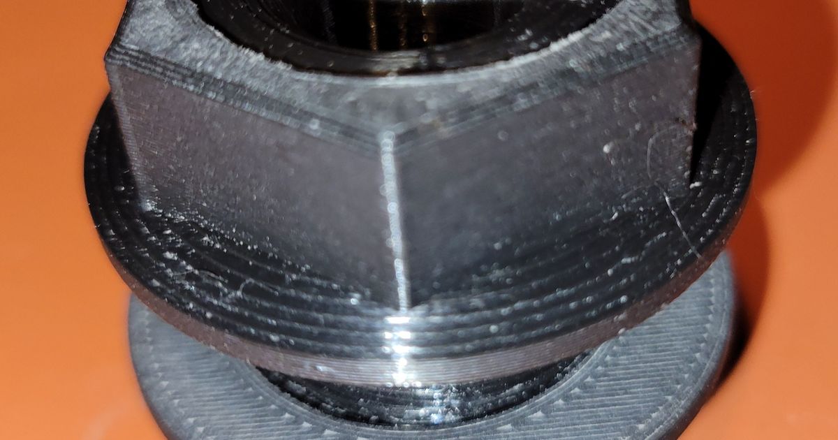 Split Core Bulkhead / Cable Gland by Brad Download free STL model