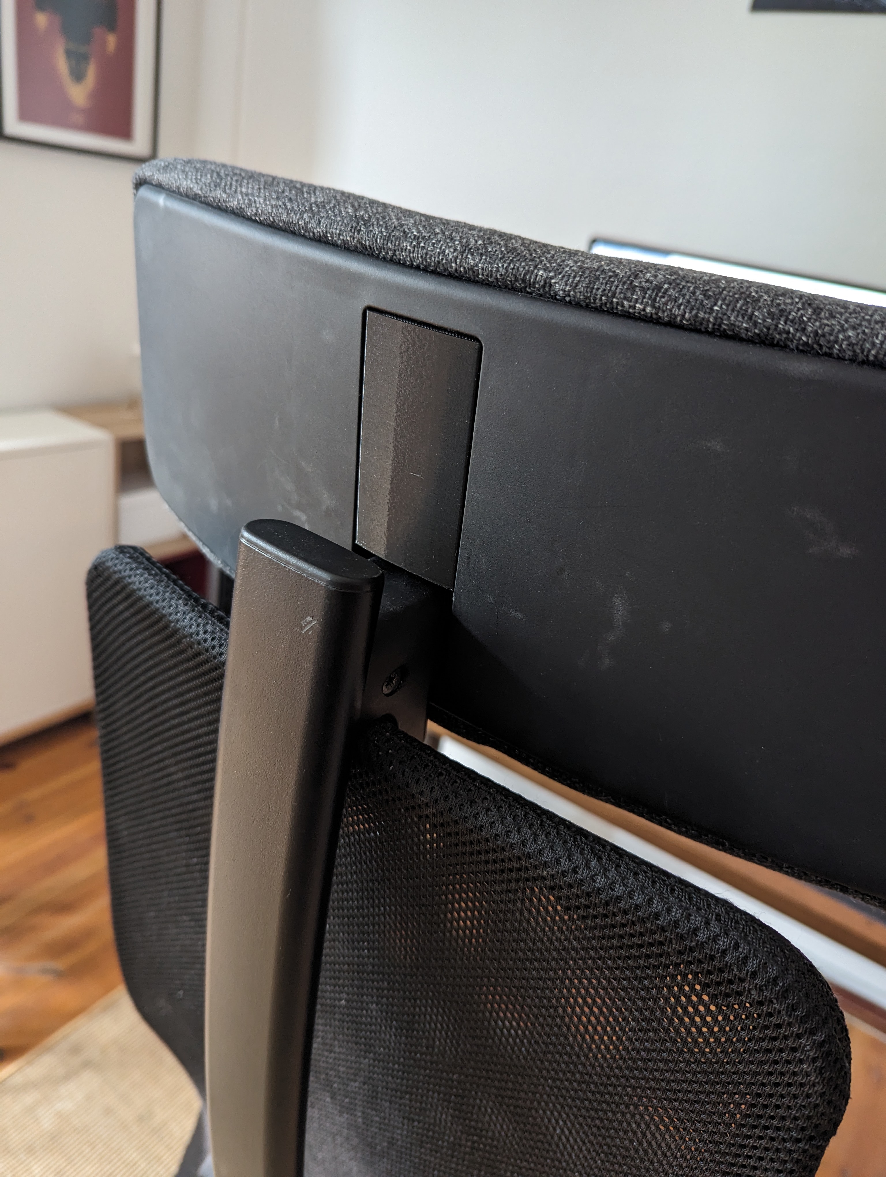 Insert for head rest on IKEA chair