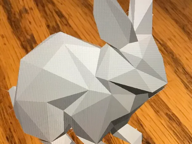 low poly Bunny Rabbit