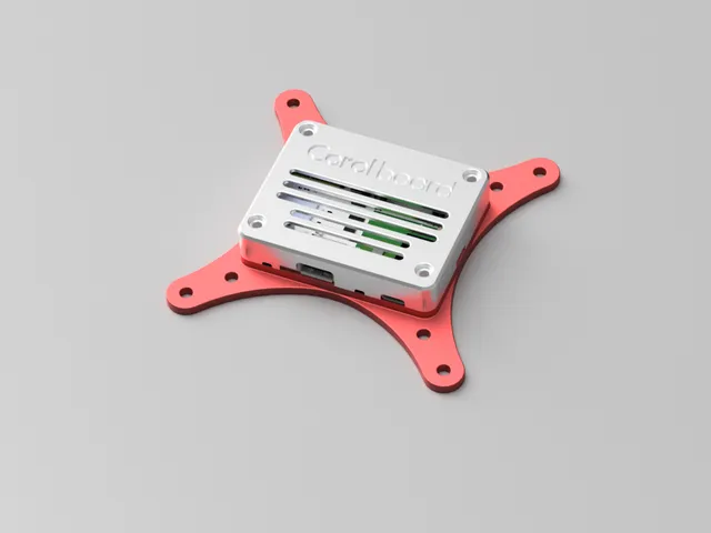 CoralBoard Modular Case System – VESA Mount, Fan & Ventilated Lids