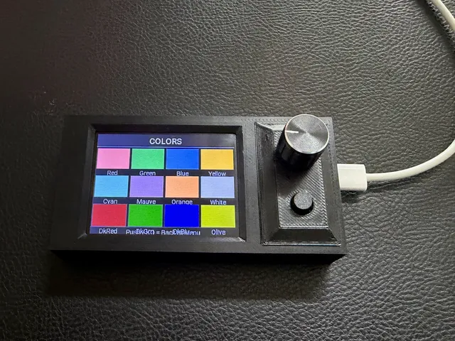2.4 inch TFT display screen with EC11 rotary encoder combination module SPI interface LCD display screen