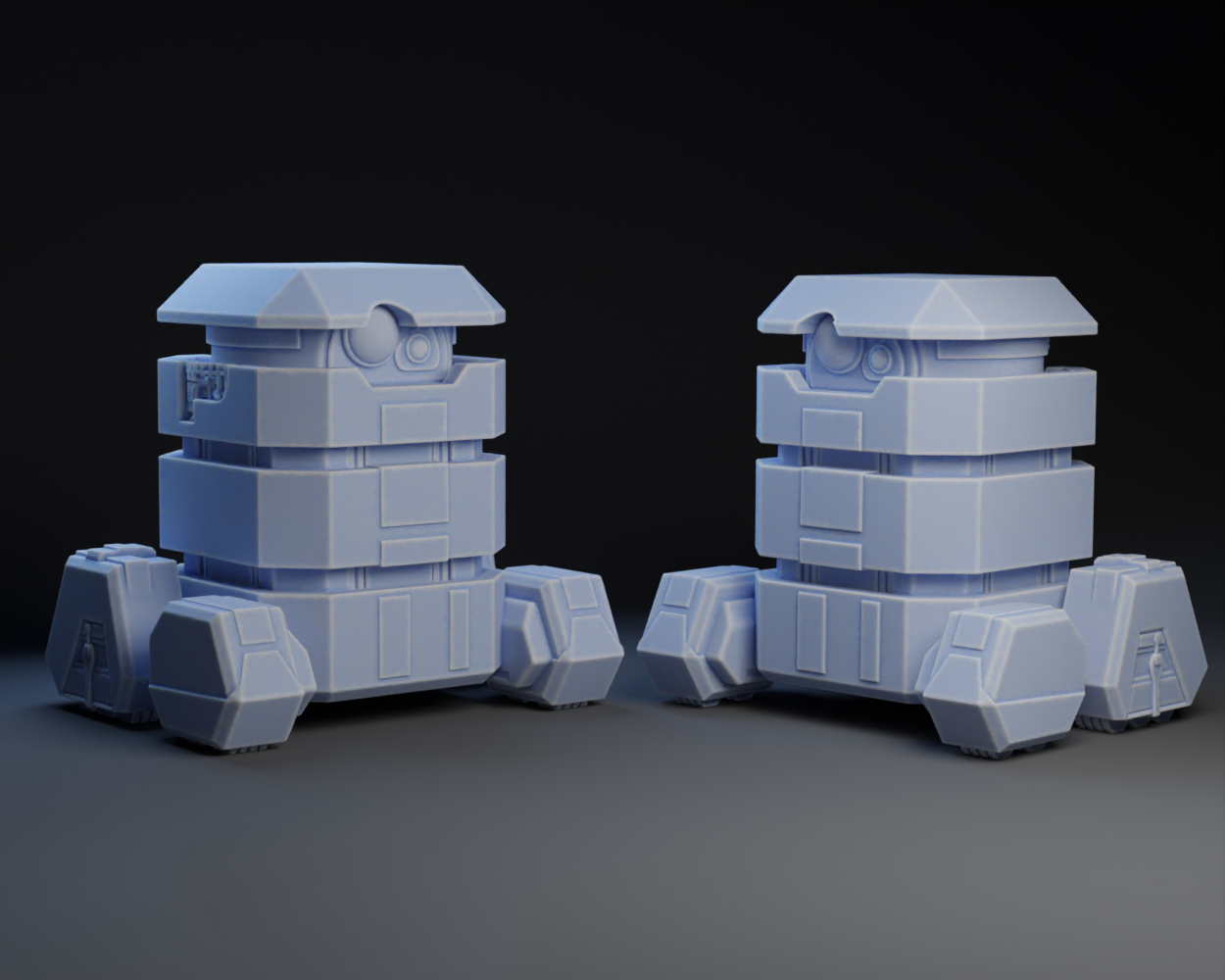 Miniatura 5 do modelo 3D Wall-E (design your own)