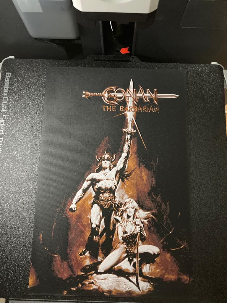 Hueforge Conan the barbarian