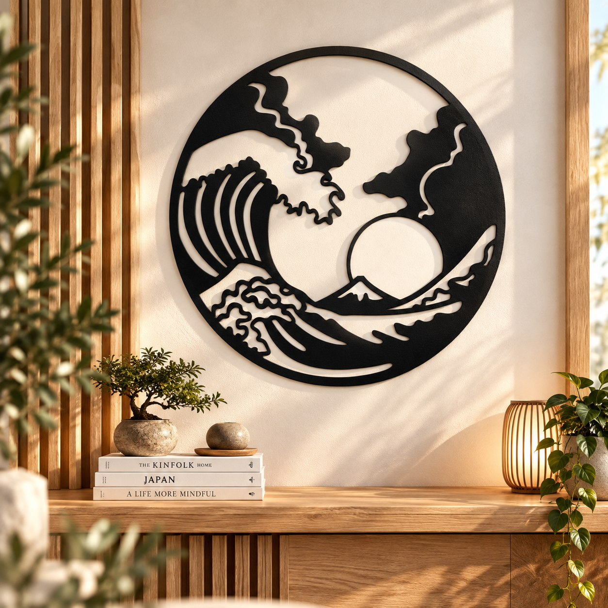 WallArt - Waves Sun Sea