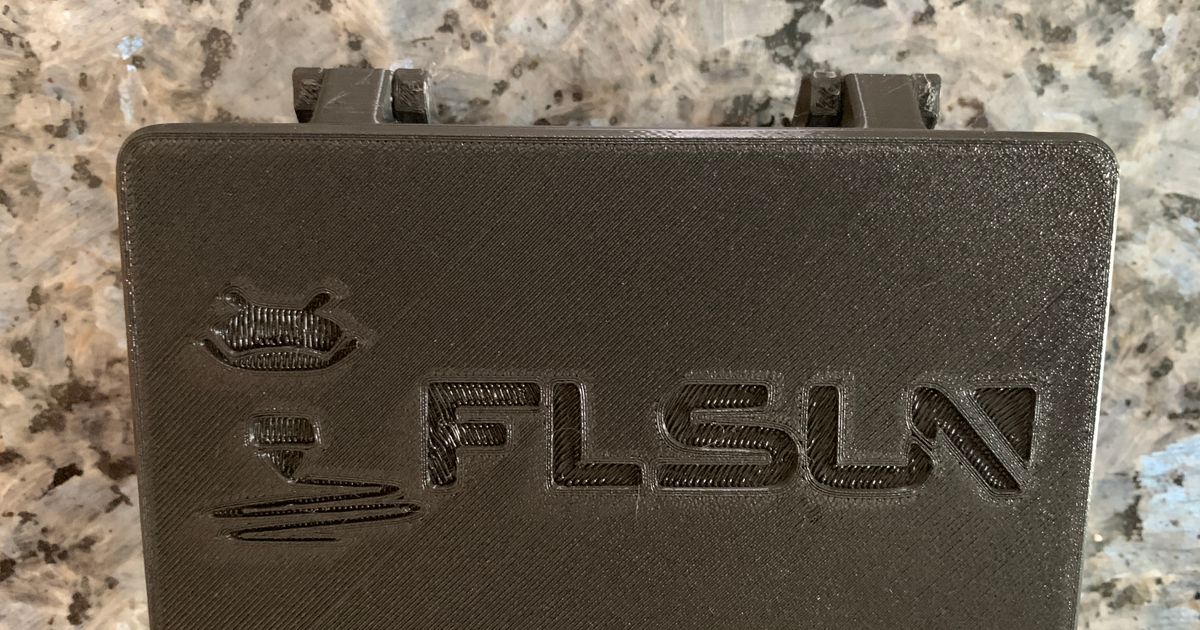 3d printer toolbox organizer flsun logo by c b download free stl