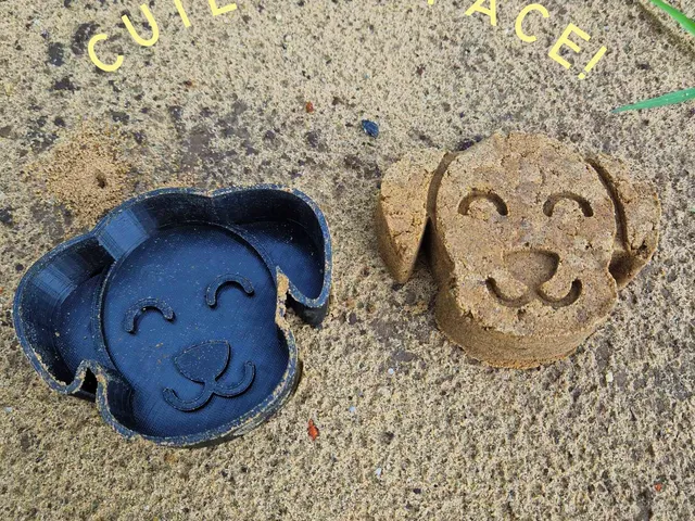 Cute Dog and Cat Sand Mold