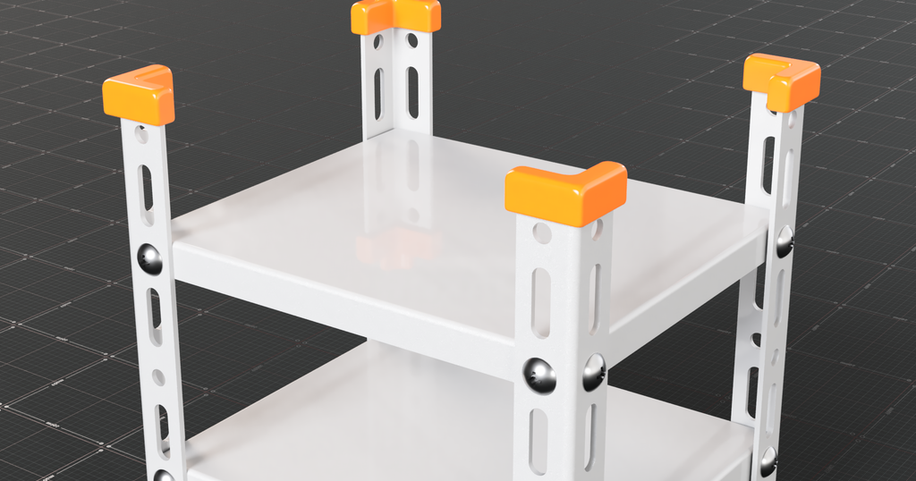 Metal shelf protection by dantech | Download free STL model ...