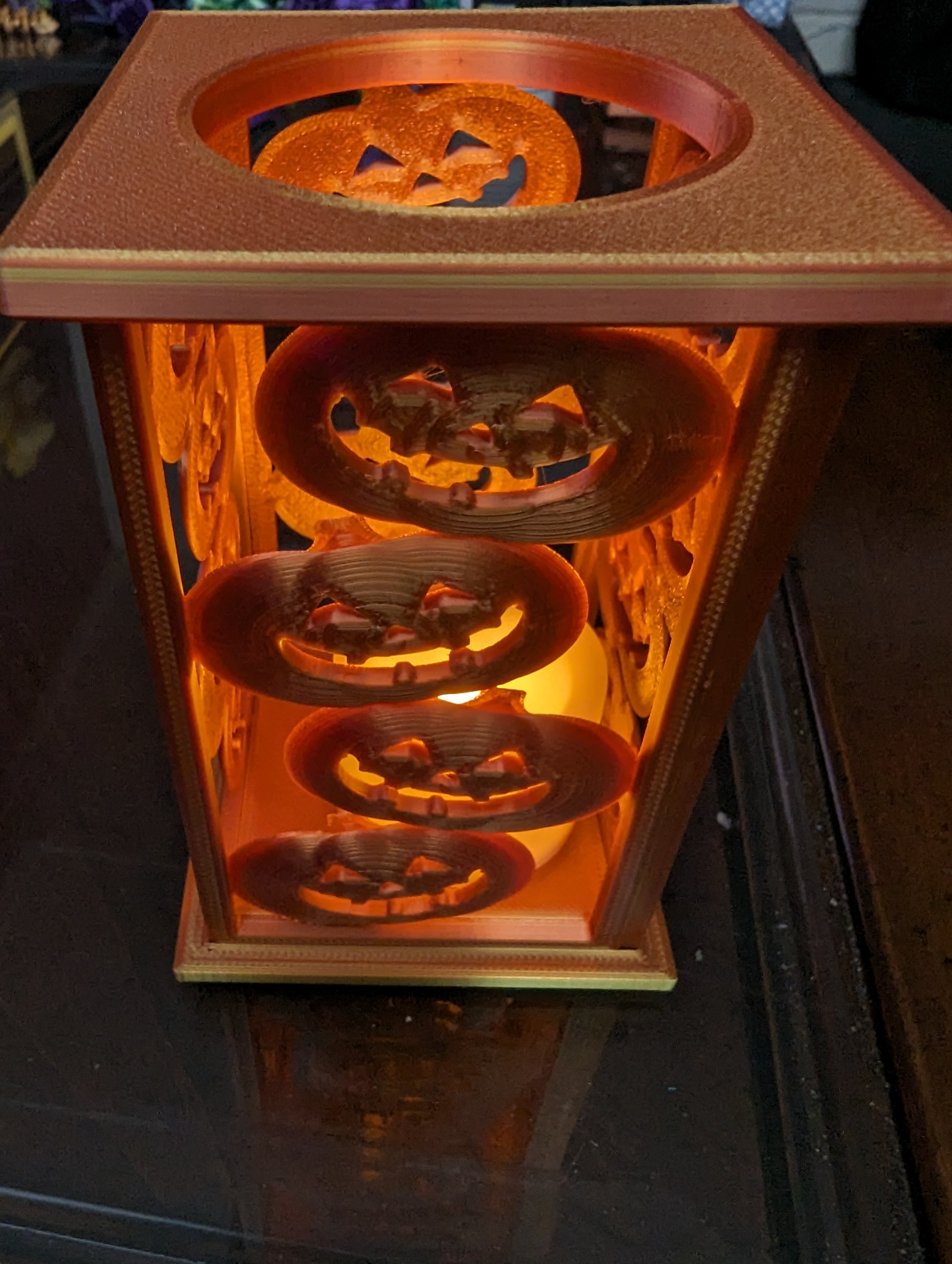 Top for Stacked Pumpkin Lantern