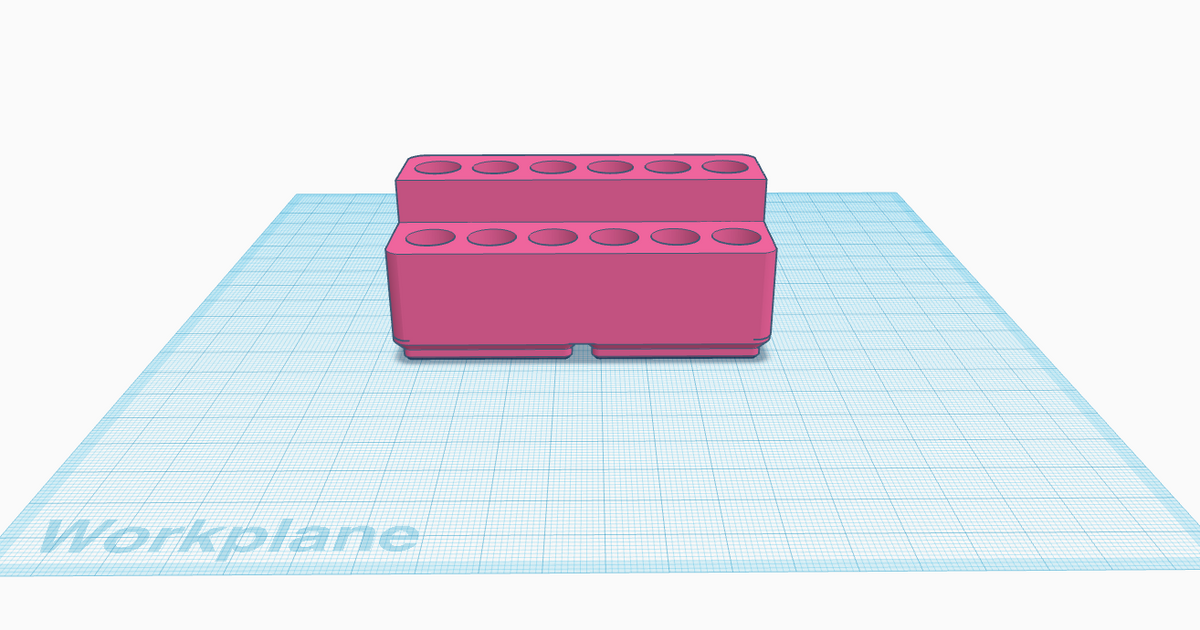 1 x 2 Gridfinity Chalk Holder by Sharon Bowerman Download free STL