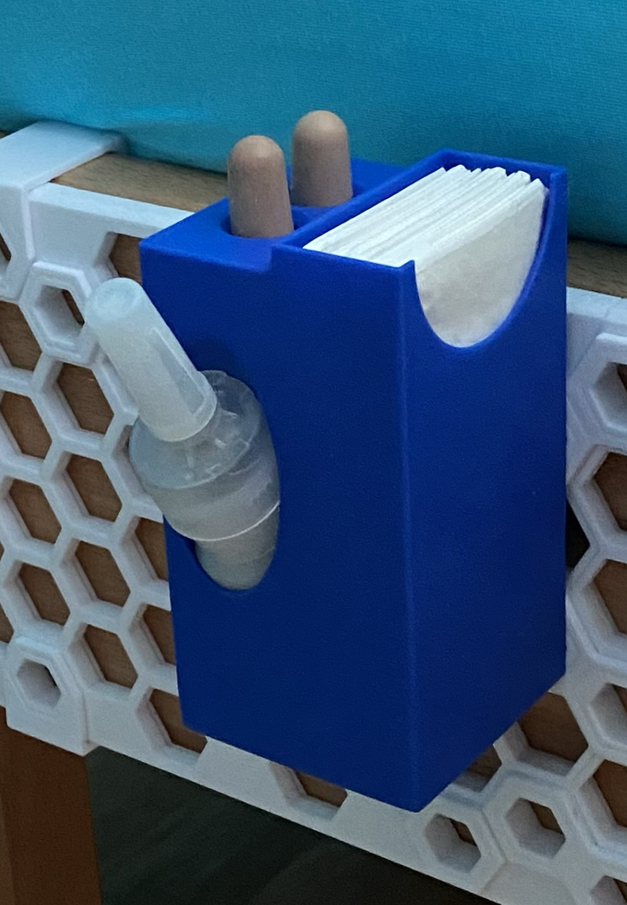 HSW Earplugs, Tissues and Nasal-Spray Holder
