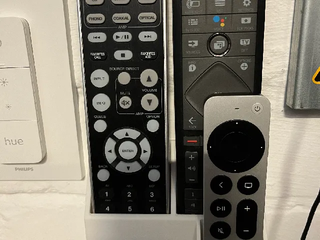 Holder for 3 Remotecontrols