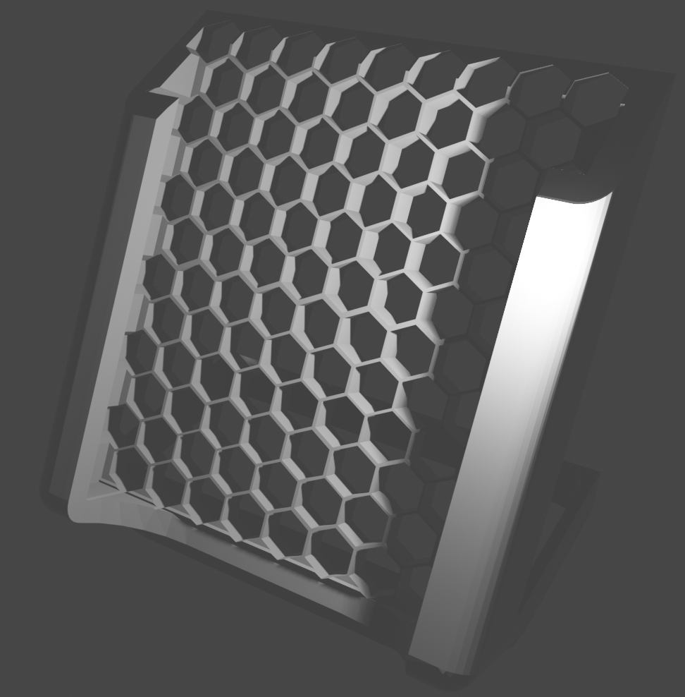 phoneholder with weight reduction