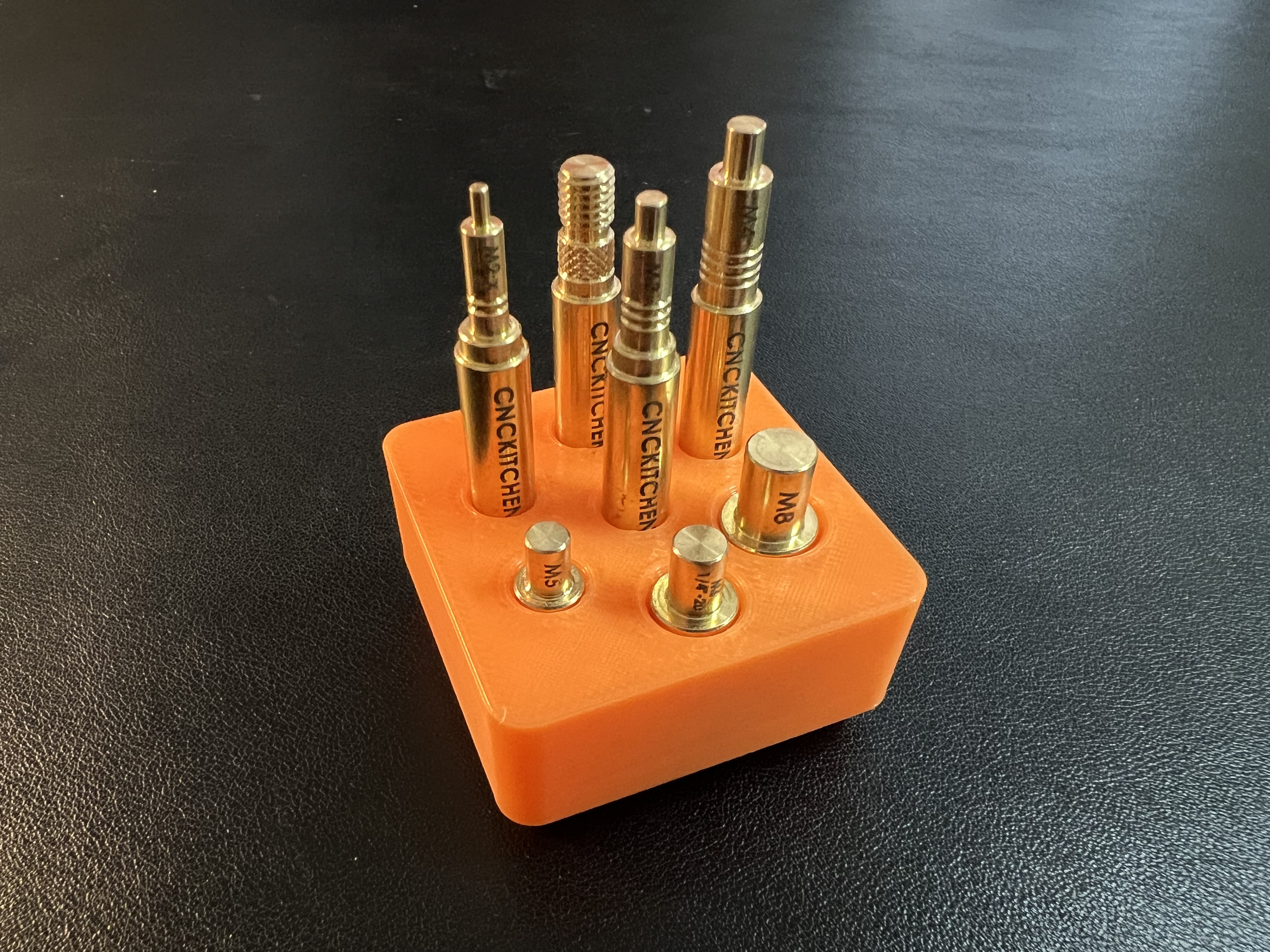 CNC Kitchen insert tip holder for Gridfinity 3D model thumbnail
