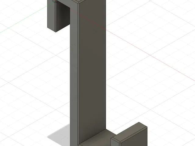 Hook for shower / glass wall (6mm)