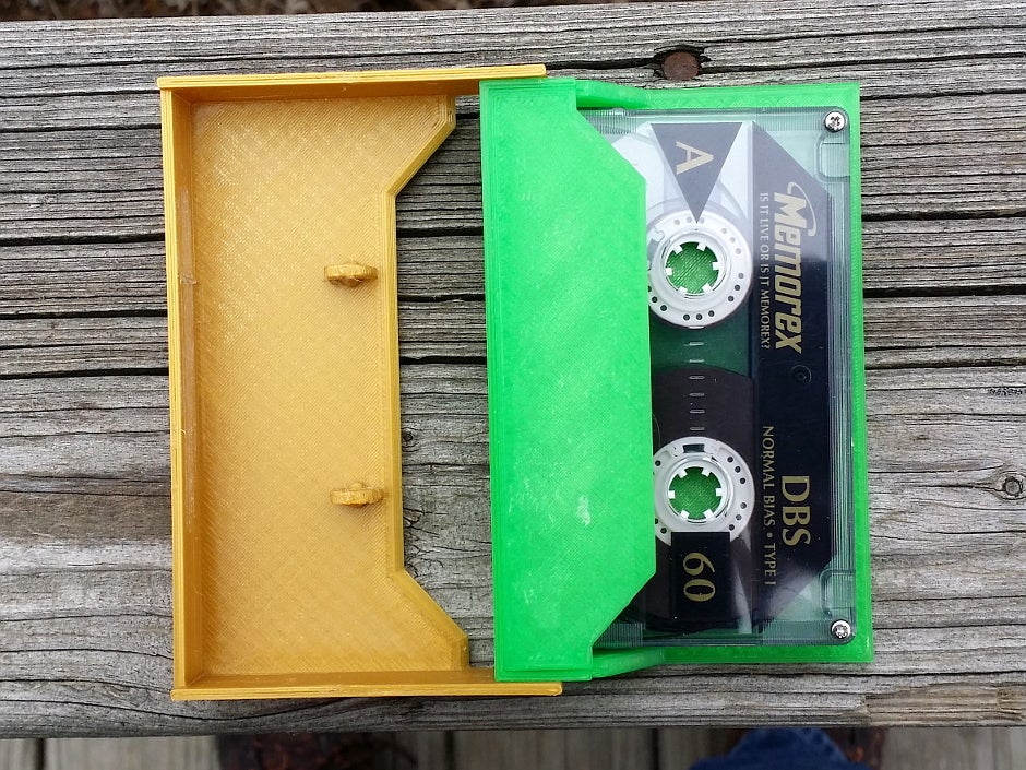 Cassette Tape Case / Holder by Tony Youngblood Download free STL