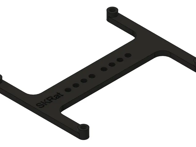 SKRat Din Rail mount with threaded inserts