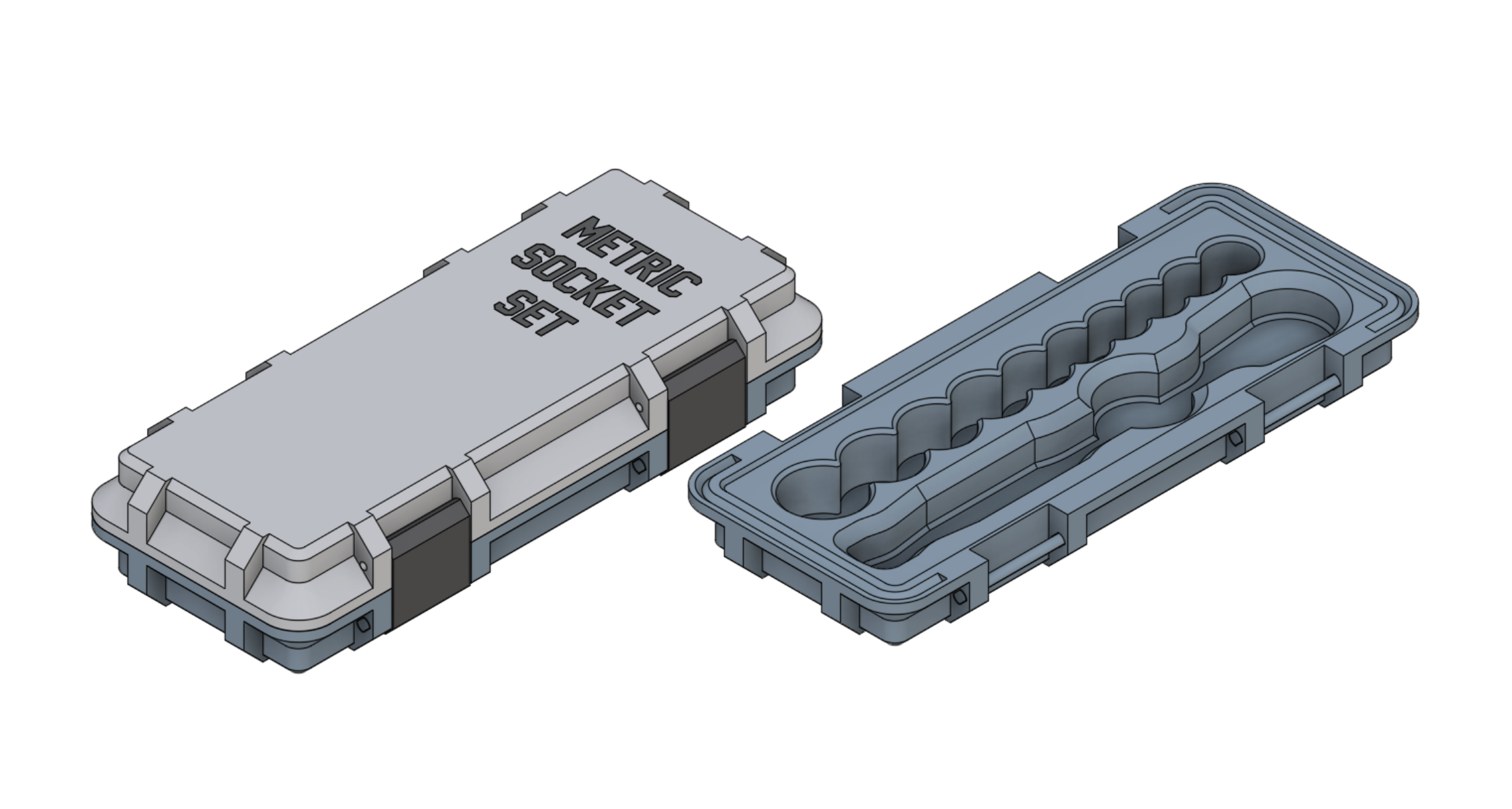 Metric Socket Set Box