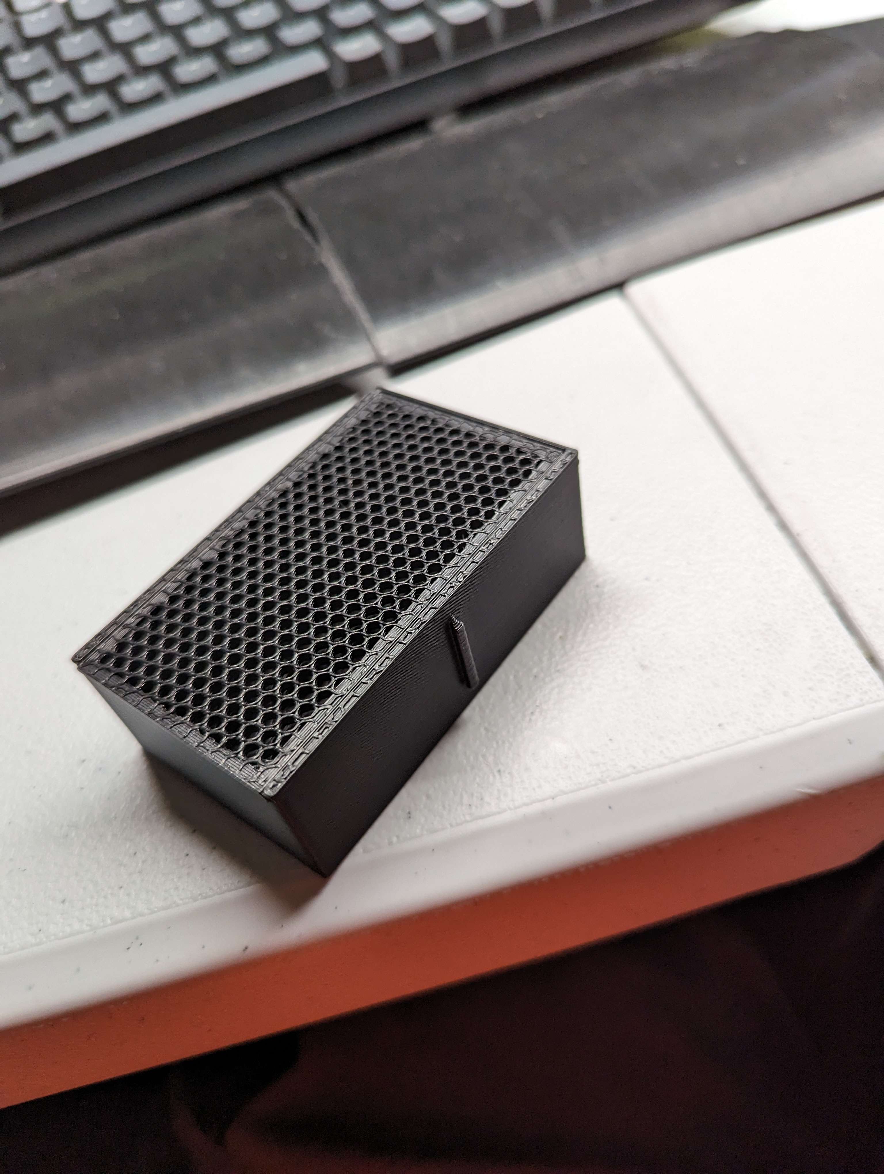 Reusable Carbon Filter with Pull Handles for Bambu Lab Printers by