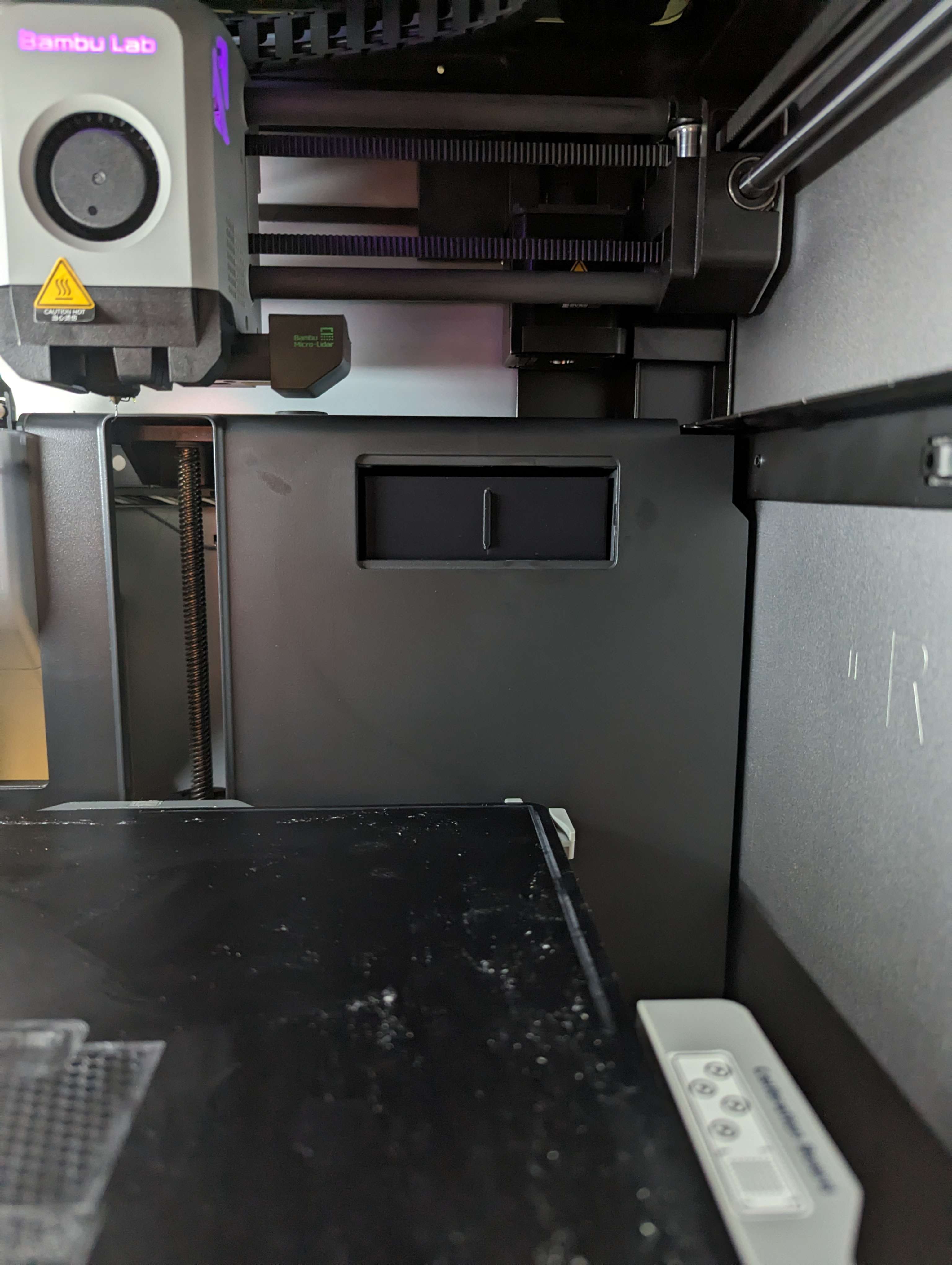 Reusable Carbon Filter with Pull Handles for Bambu Lab Printers by