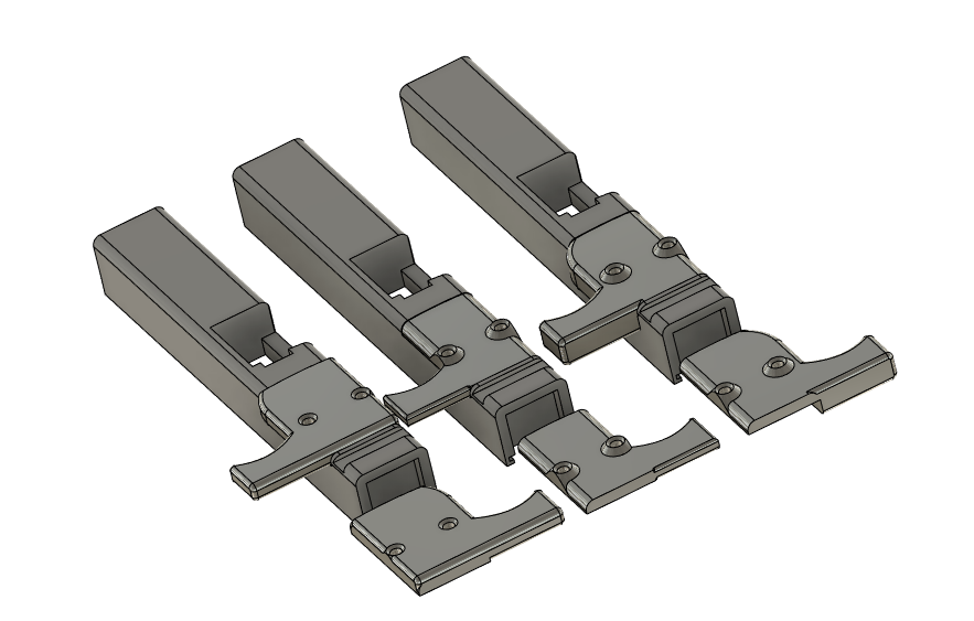 Construction Finger Rack RMR Cut Finger Rack by Leber Knurd | Download free STL model ...