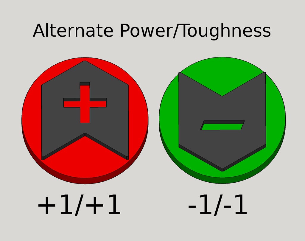 Magic The Gathering Counters / Chips UPDATED 532019 (Life, Mana, Abilities, Loyalty, Energy