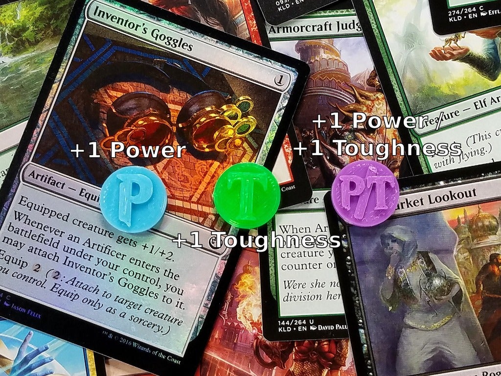 Magic The Gathering Counters / Chips UPDATED 532019 (Life, Mana, Abilities, Loyalty, Energy