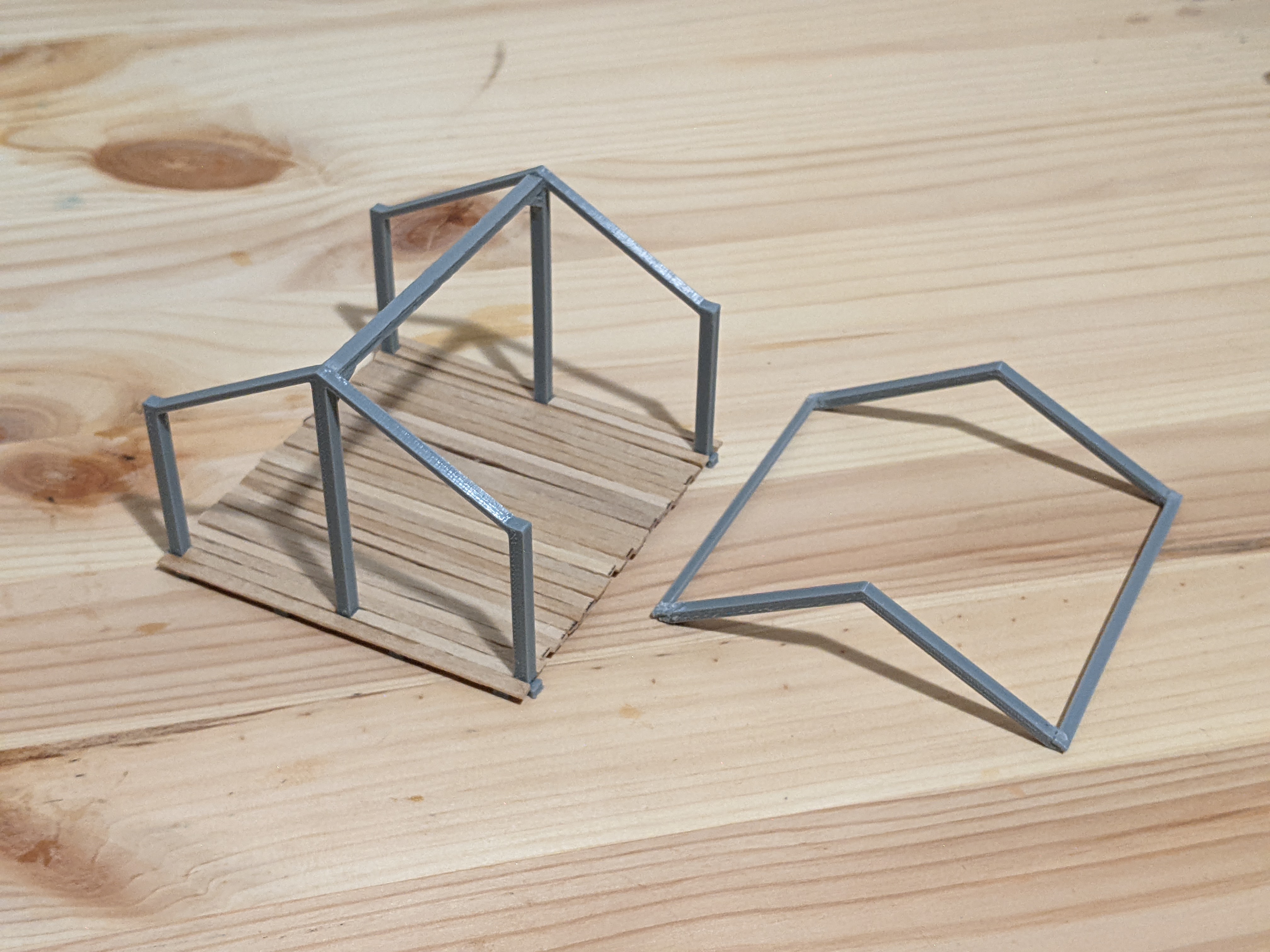 Work Tent Framework - D&amp;D Scatter by Zach | Download free STL model ...