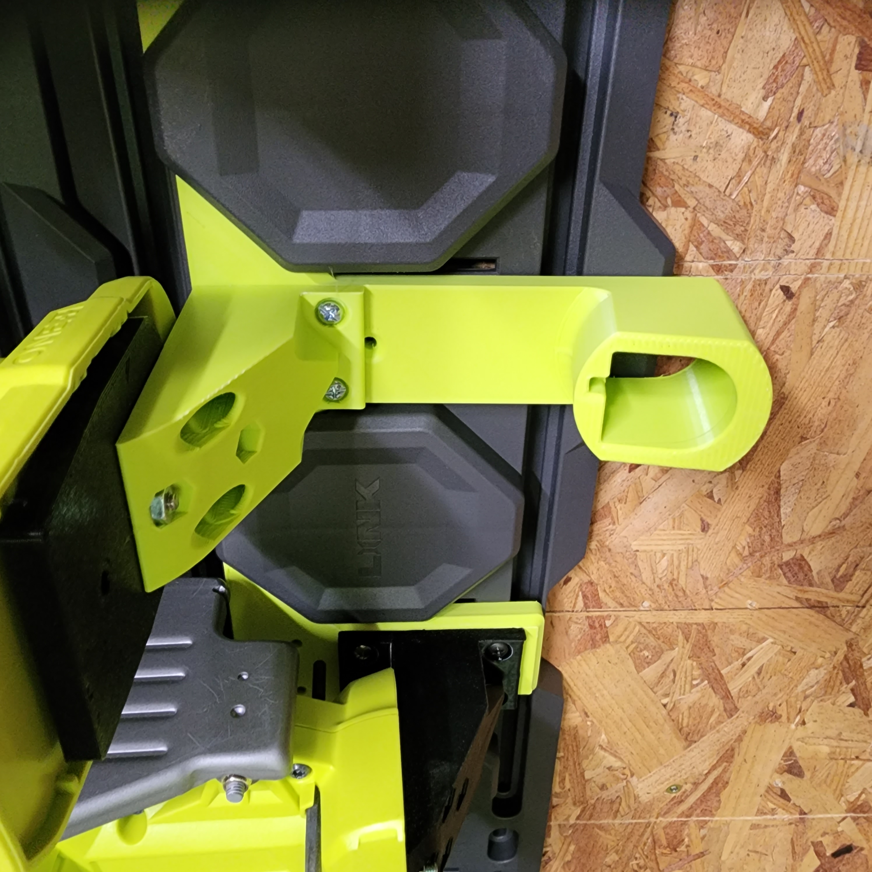 Ryobi Battery Tool Adapter for Ryobi Link Wall Panels by Peg'd Products