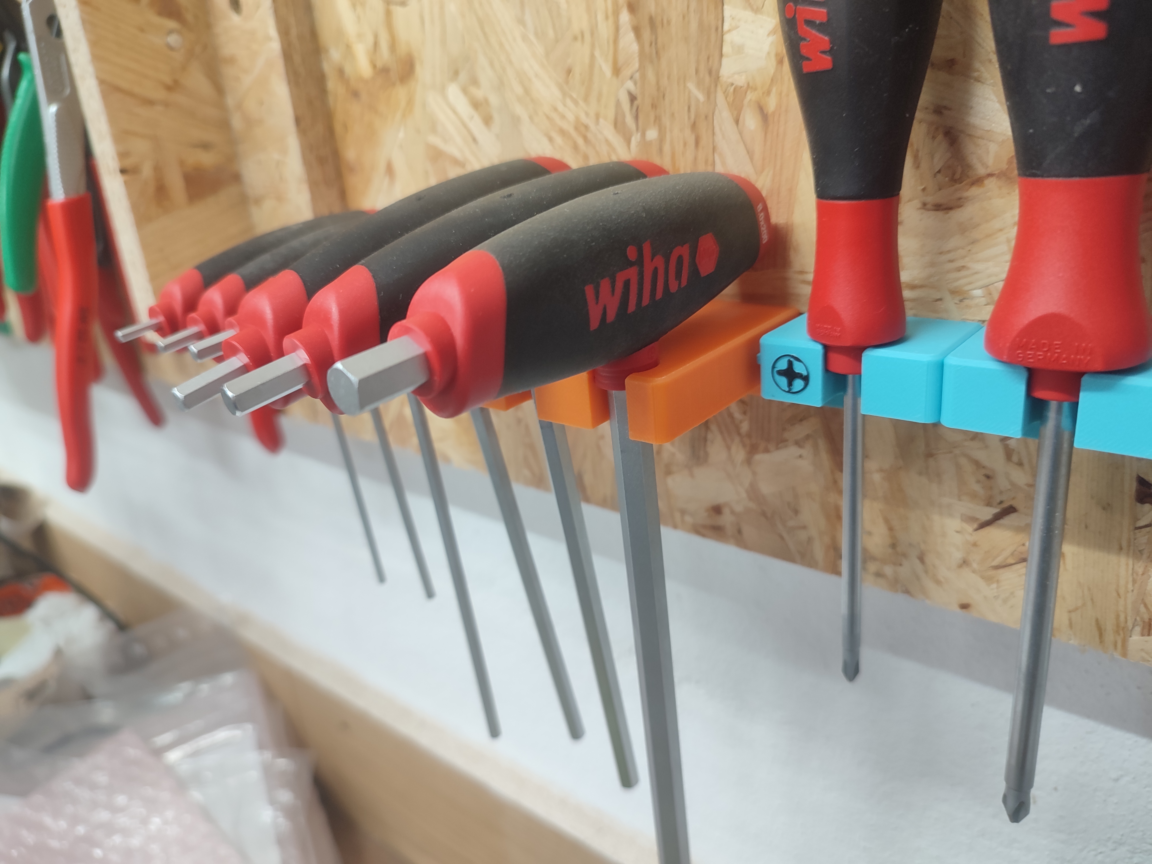Wiha ComfortGrip hex screwdriver t-handle holder