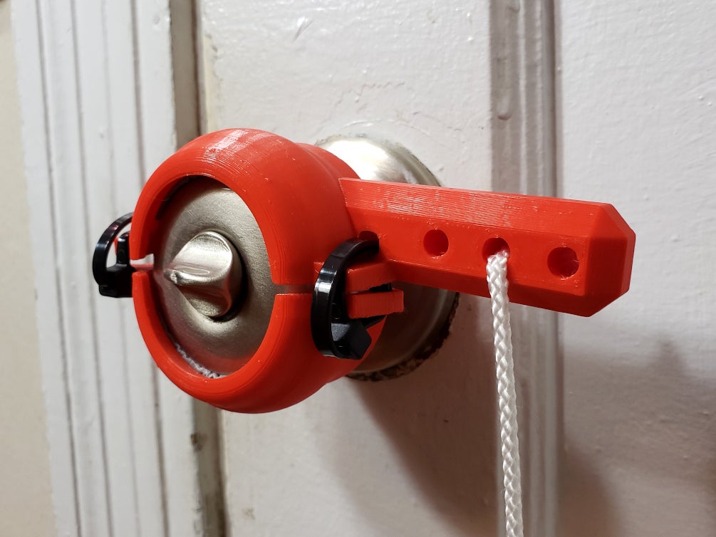Round Door Knob to Lever / Handle Converter