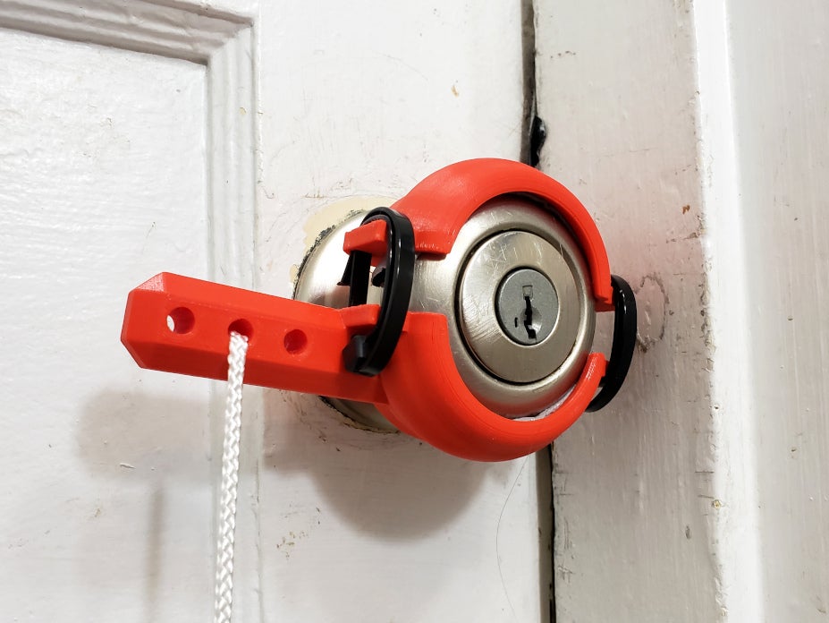 Round Door Knob to Lever / Handle Converter by Tony Youngblood