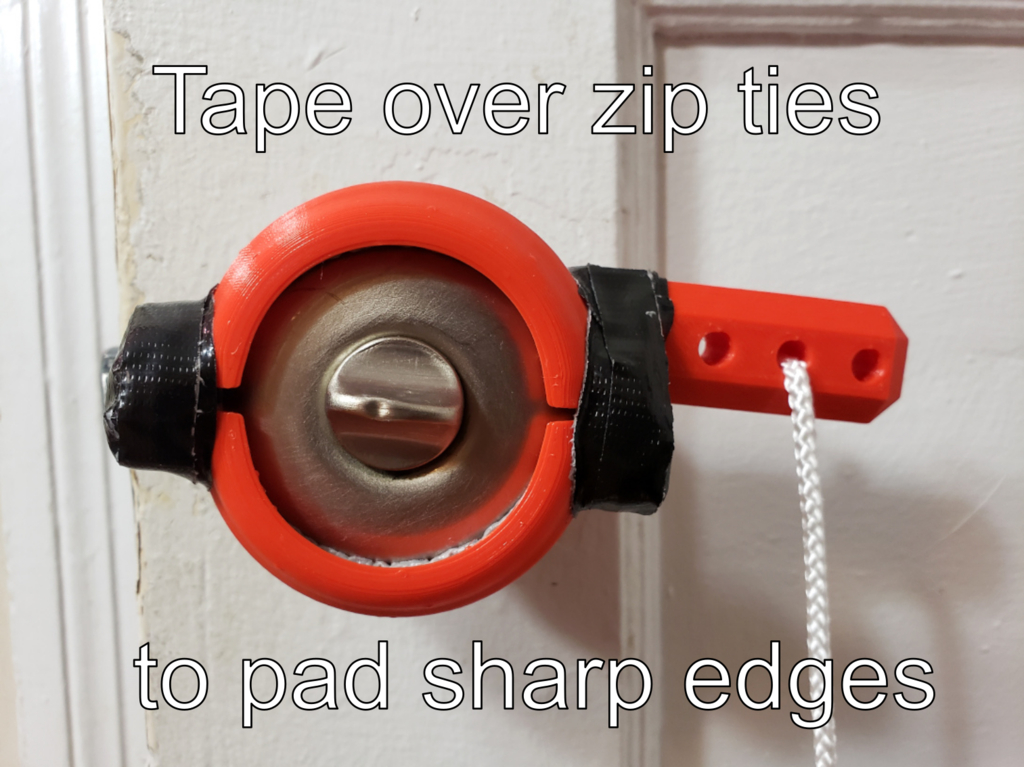 Round Door Knob to Lever / Handle Converter by Tony Youngblood