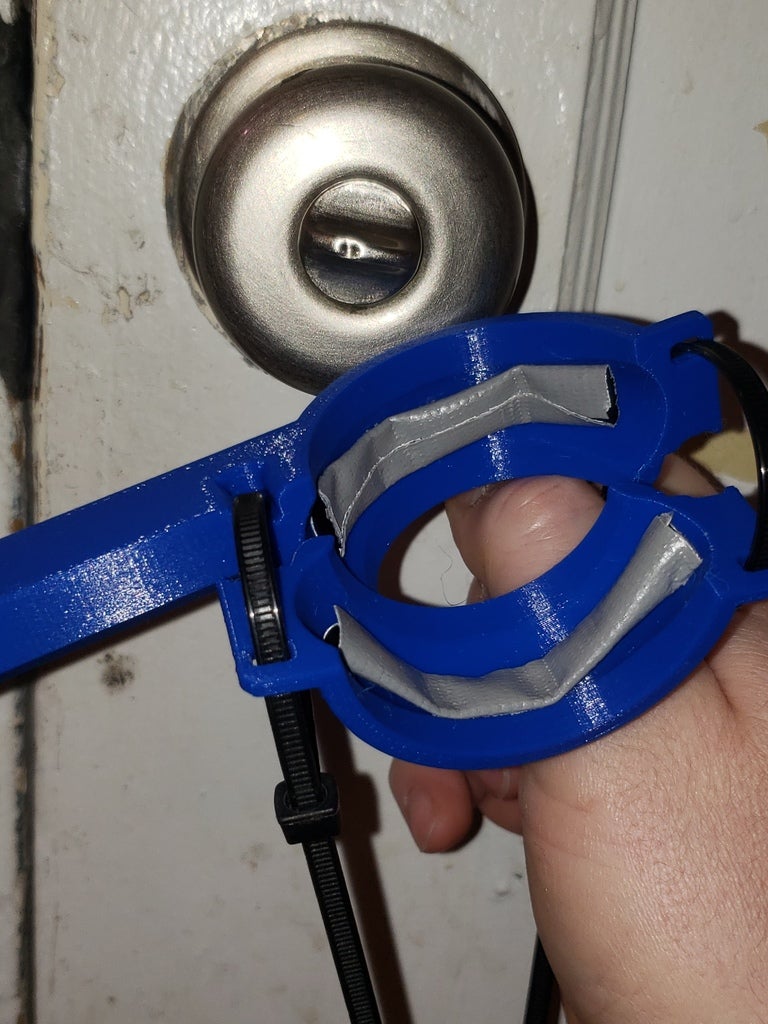 Round Door Knob to Lever / Handle Converter by Tony Youngblood