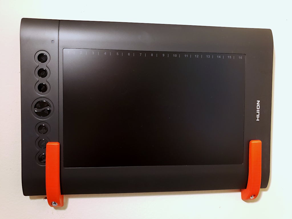 Wall Mount for Drawing Tablets and Tablet Computers