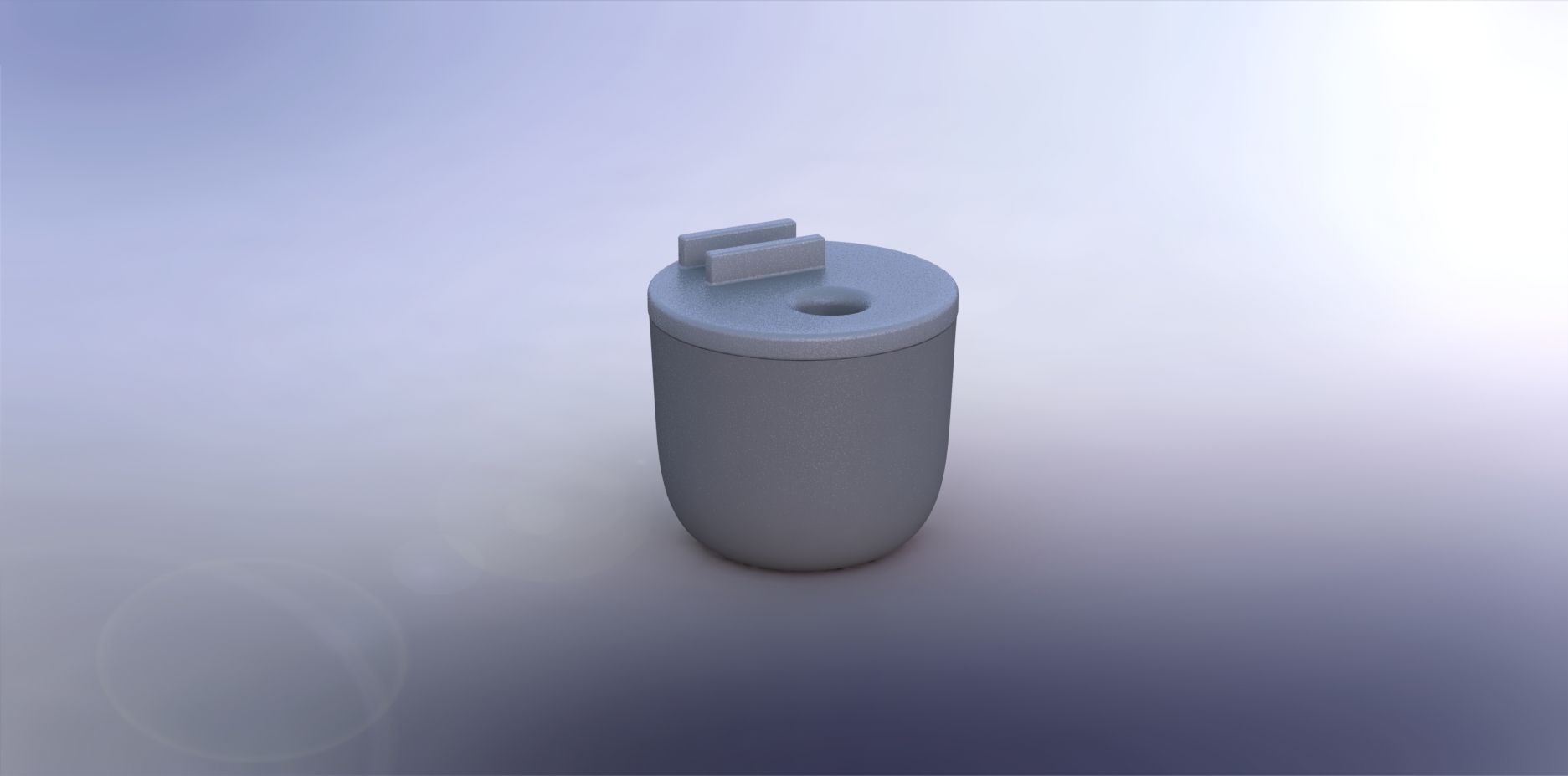 UPDATED IQOS HOLDER AND ASH TRAY (Threaded Version)