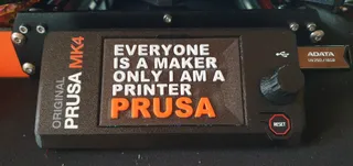 Prusa Mk4 (LCD Cover)