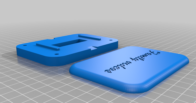 usb holder by Geoff Fuller | Download free STL model | Printables.com