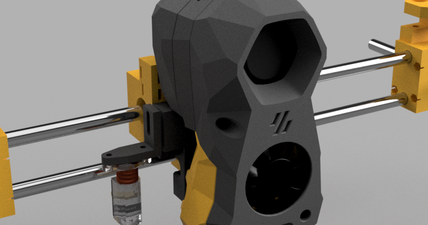 Voron Stealthburner Mount for Rook 180 with BL Touch by KushagraK7 ...