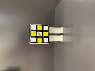 rubiks cube holder robot