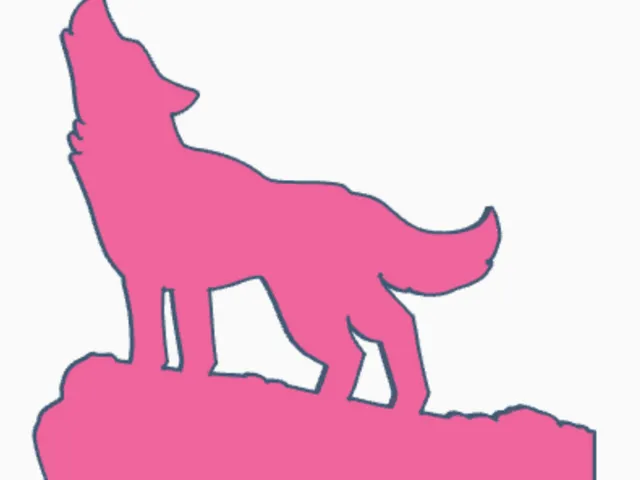 Wolf silhouette