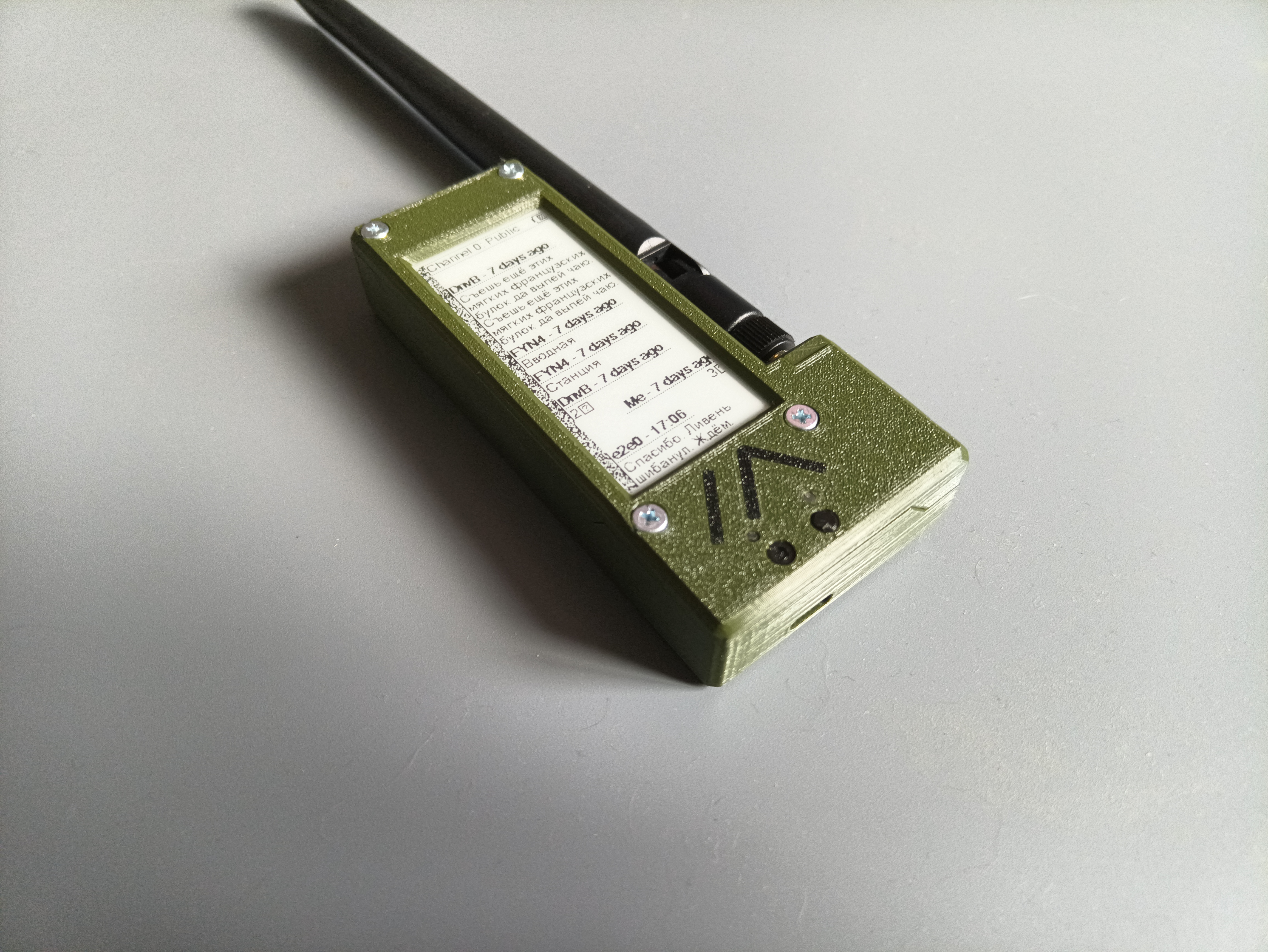Case for nrf52840 with E-paper display 2.9" + Li-Po 103665