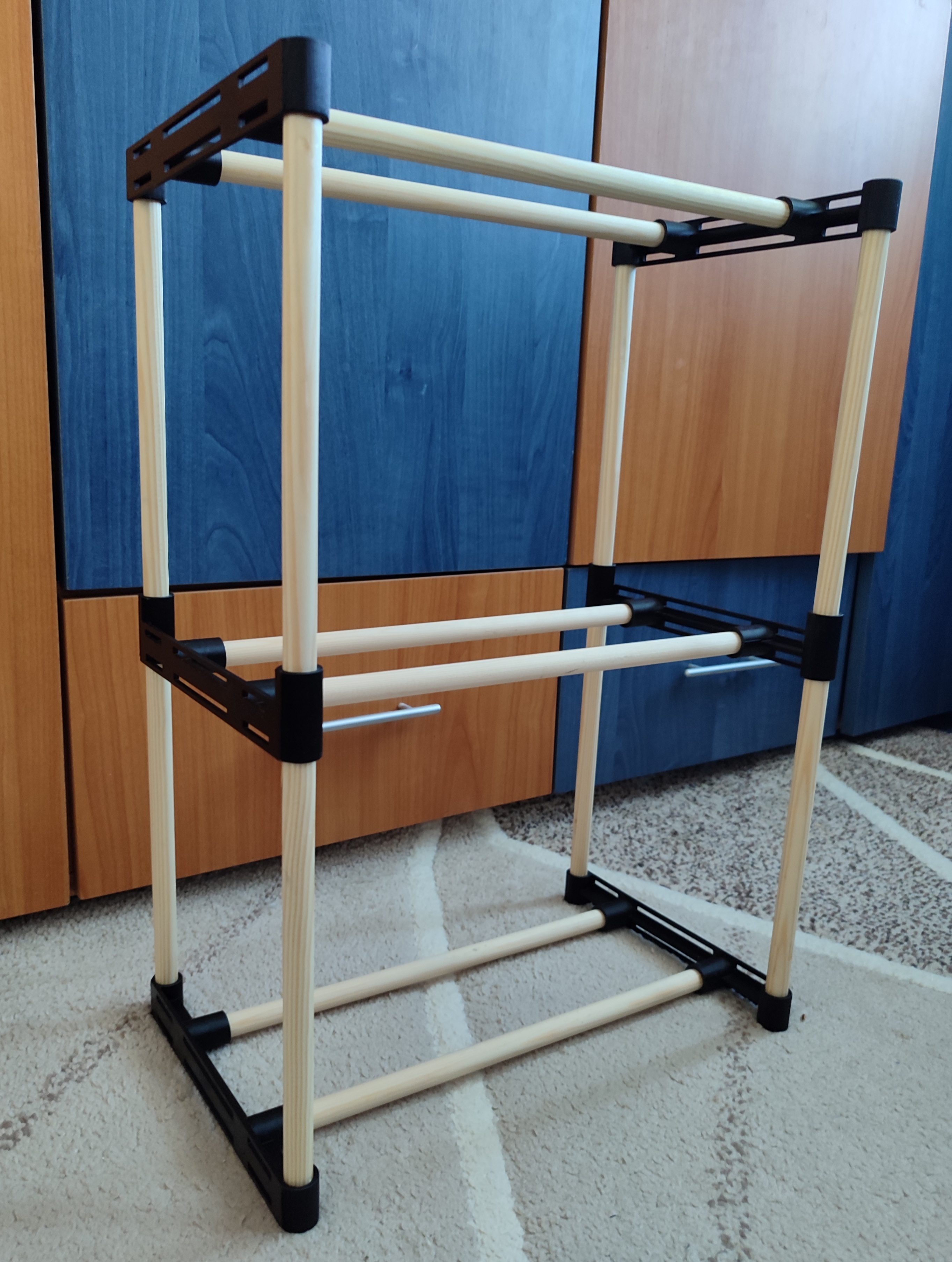 Miniatura 2 do modelo 3D Stackable Filament Rack