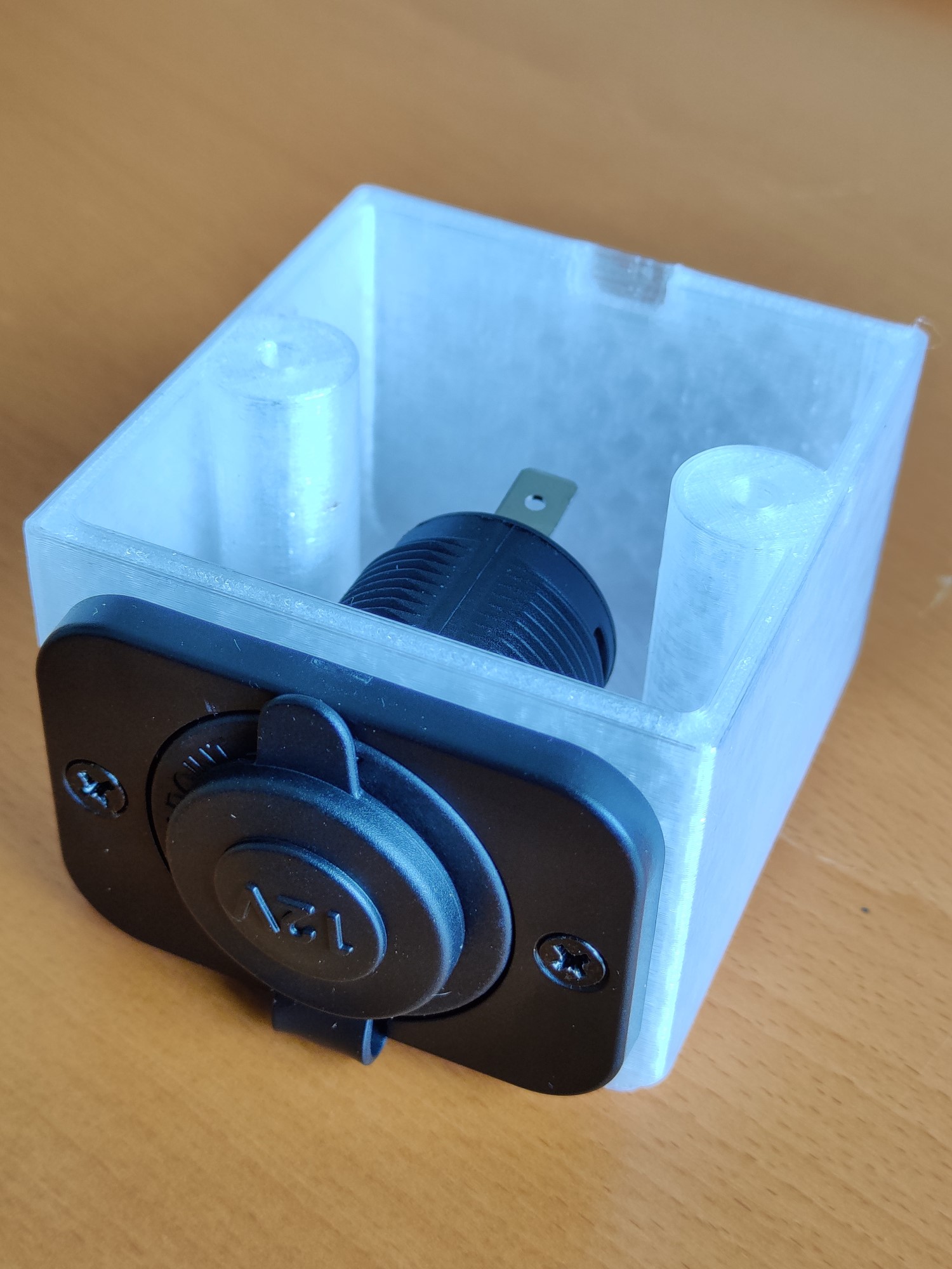 12v Socket external power outlet for motorhomes