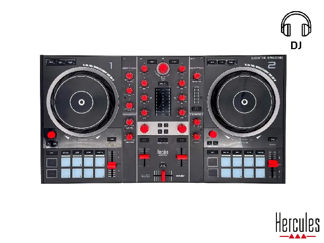 DJControl Inpulse 500 Knobs, Faders and Encoders