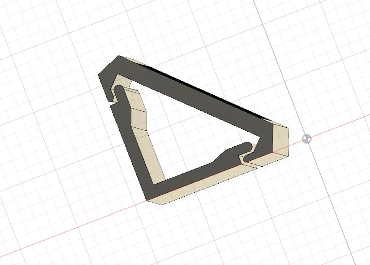 Triangle Cable Duct by butch708 | Download free STL model | Printables.com