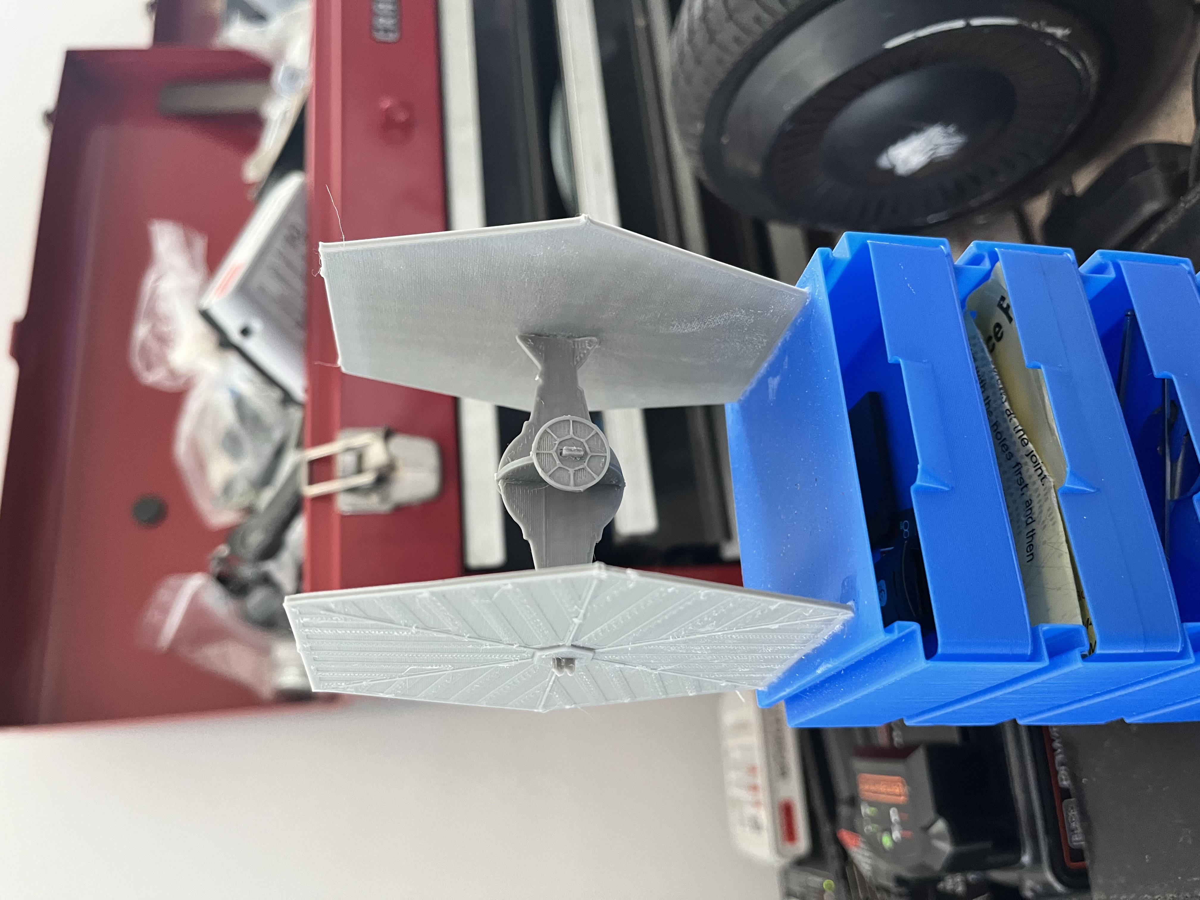 Tie Fighter Kit Card